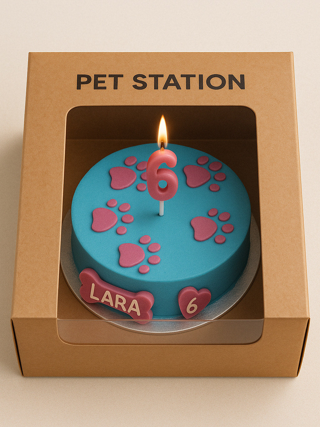 TPS BLUE PAWTY CAKE