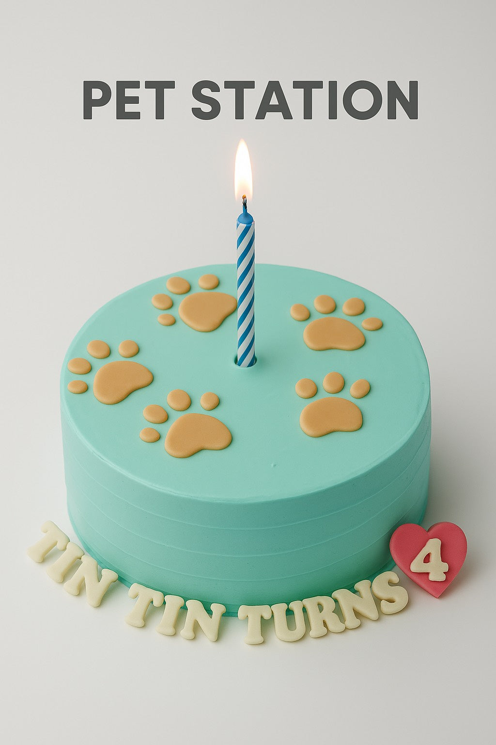 TPS BLUE PAWTY CAKE