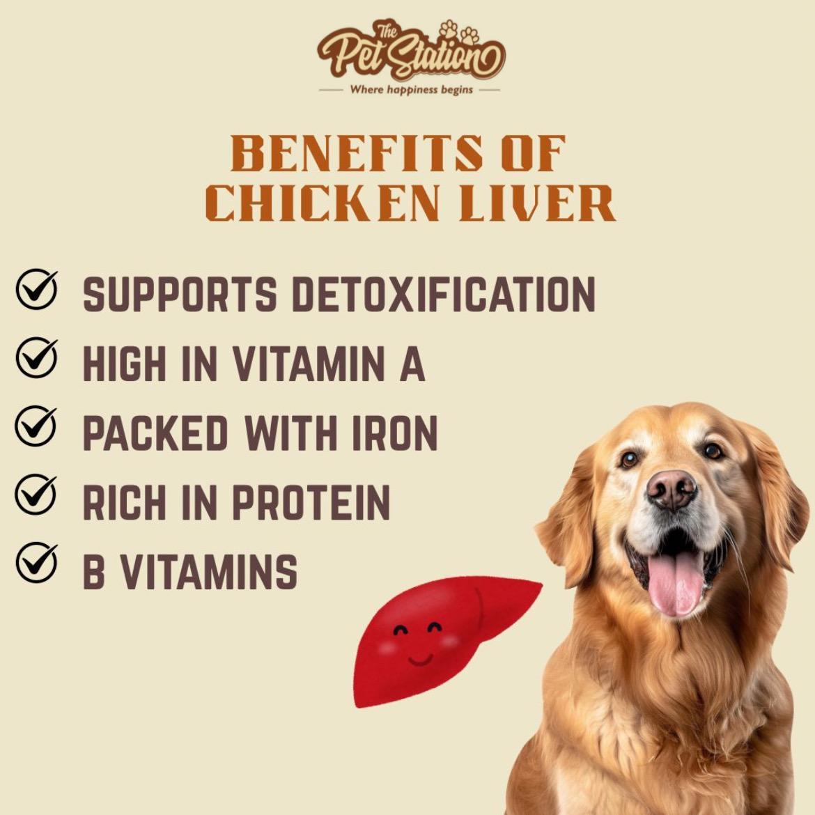 Chicken Liver Sticks - Premium food from The Pet Station