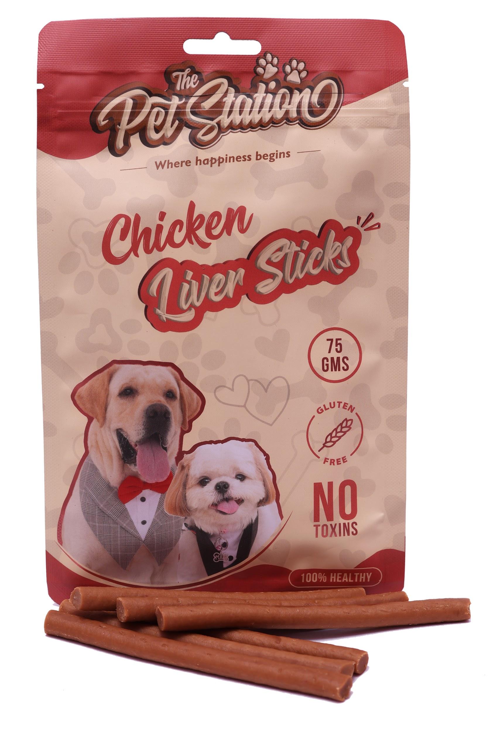 Chicken Liver Sticks - Premium food from The Pet Station