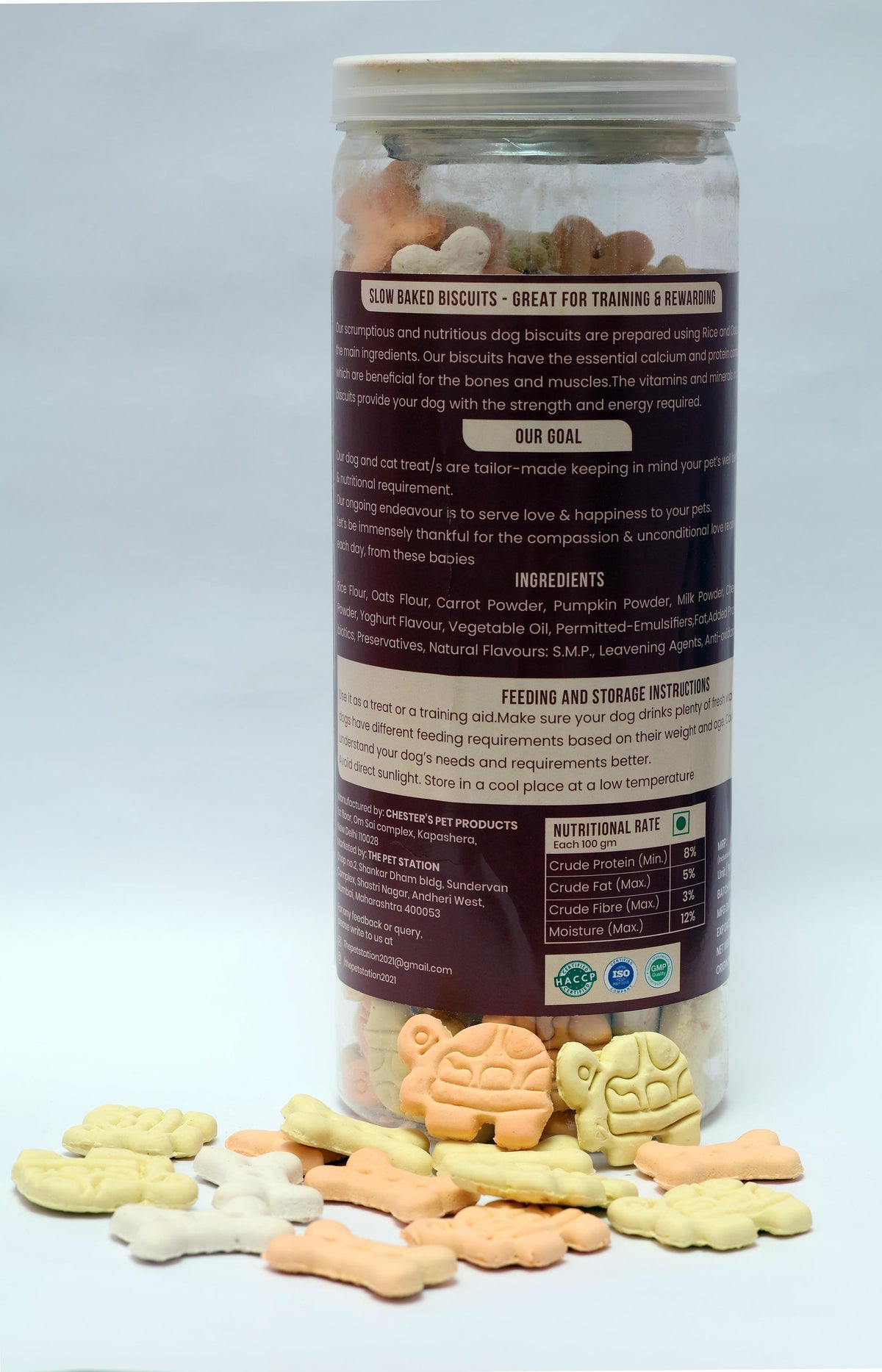 Mixed Veg Biscuits - Premium from The Pet Station