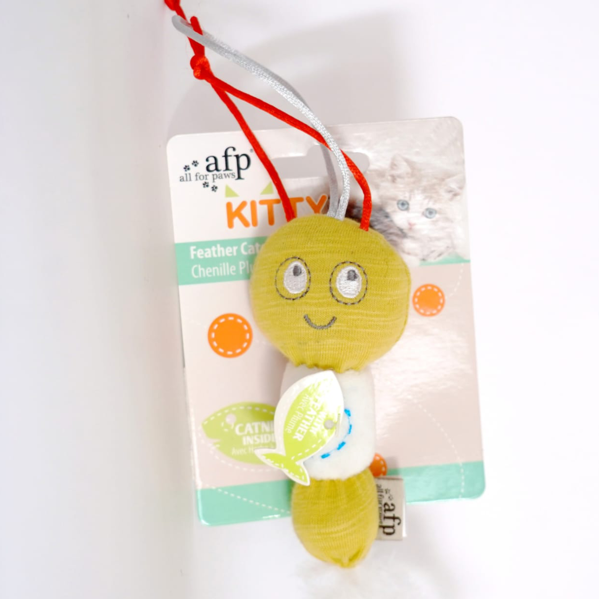 ALL FOR PAWS FEATHER CATERPILLAR - Premium Accessories from The Pet Station