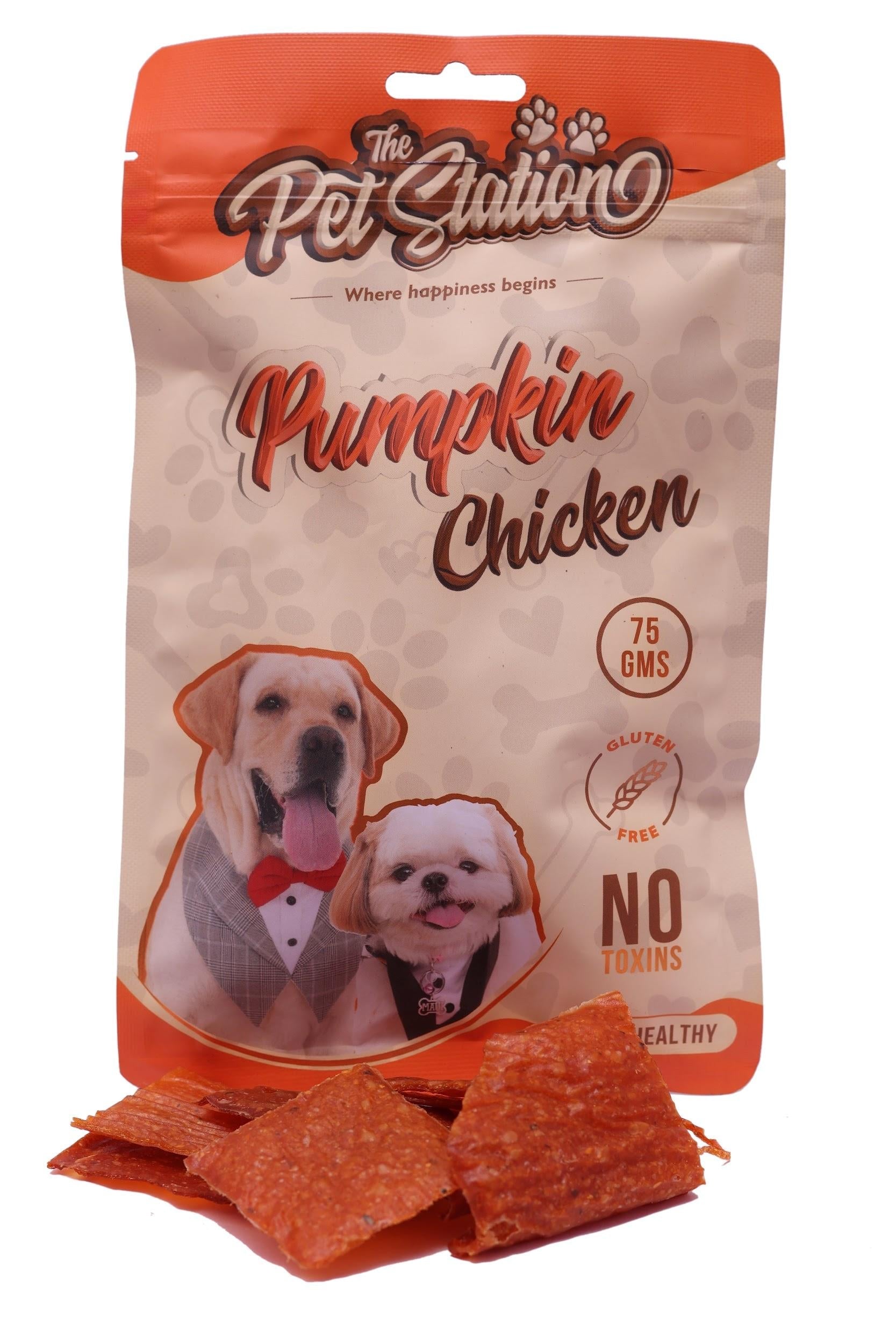 Pumpkin Chicken - Premium food from The Pet Station