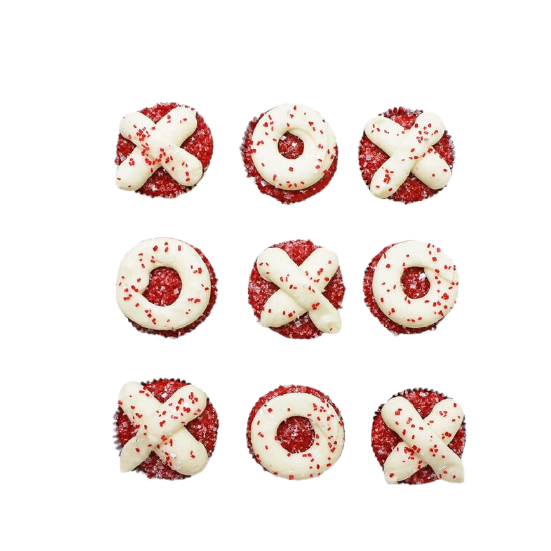 XOXO Red Velvet - Premium Cupcakes from Doggy Bakery