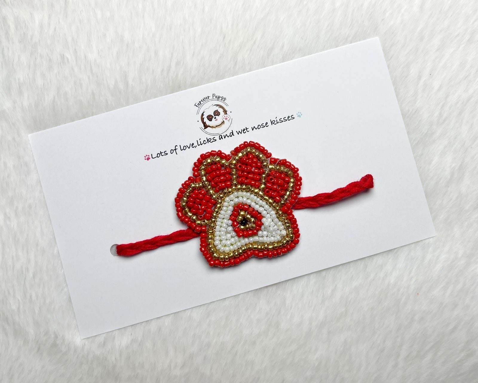Handcrafted Paw Rakhi