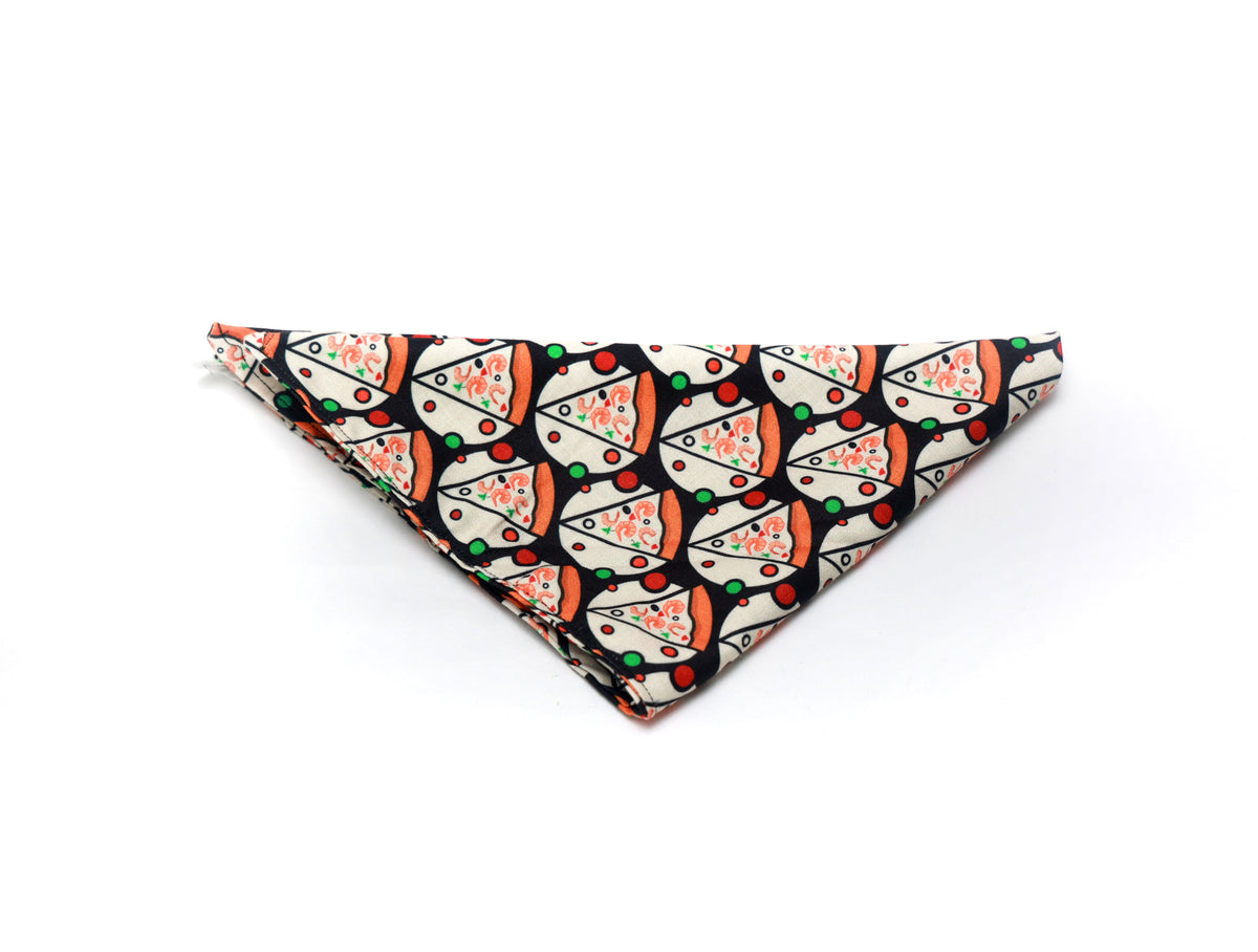 Slice Slice Baby Bandana – Pet Station Exclusive 🍕🖤 - Premium Accessories from The Pet Station 