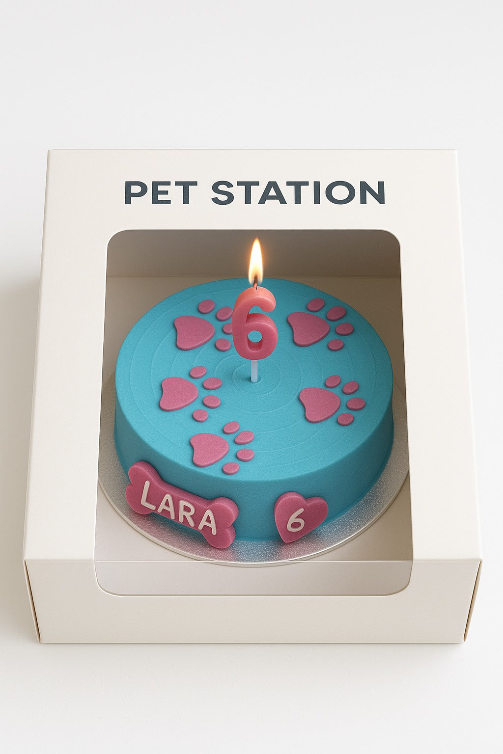 TPS BLUE PAWTY CAKE
