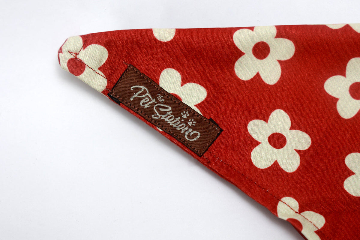 Floral Bloom Bandana – Pet Station Exclusive - Premium Accessories from The Pet Station 