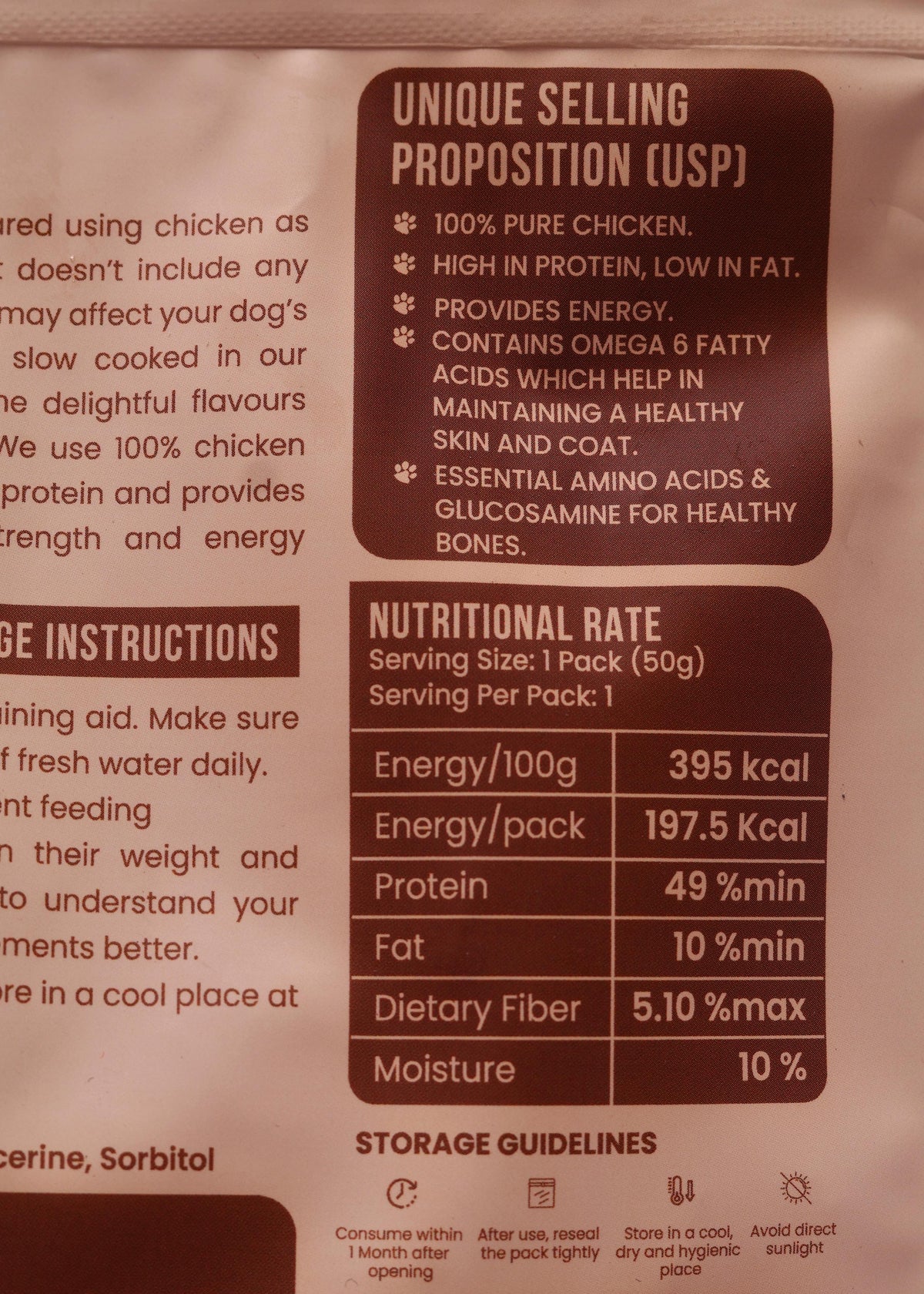 Chicken Jerky - Premium Dog Treats from The Pet Station 