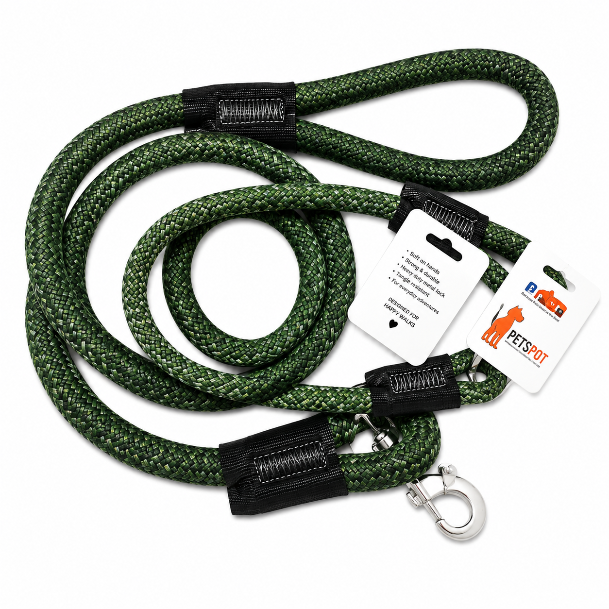 PETSPOT GREEN COLOUR LEASH