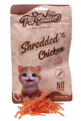 Shredded Chicken - Premium Cat Treats from The Pet Station 