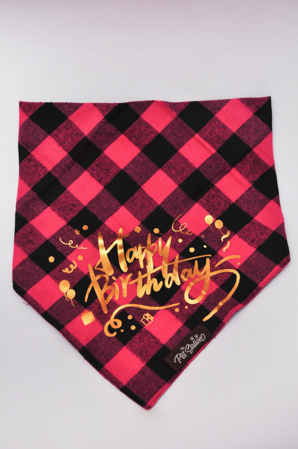 Chex with Happy Birthday Bandana - Premium Accessories from The Pet Station 