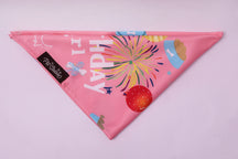 BIRTHDAY BASH BANDANA - Premium Accessories from The Pet Station 