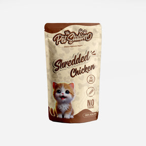 Shredded Chicken - Premium Cat Treats from The Pet Station 